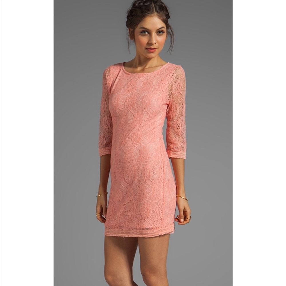 Sanctuary Province blues lace dress Capri